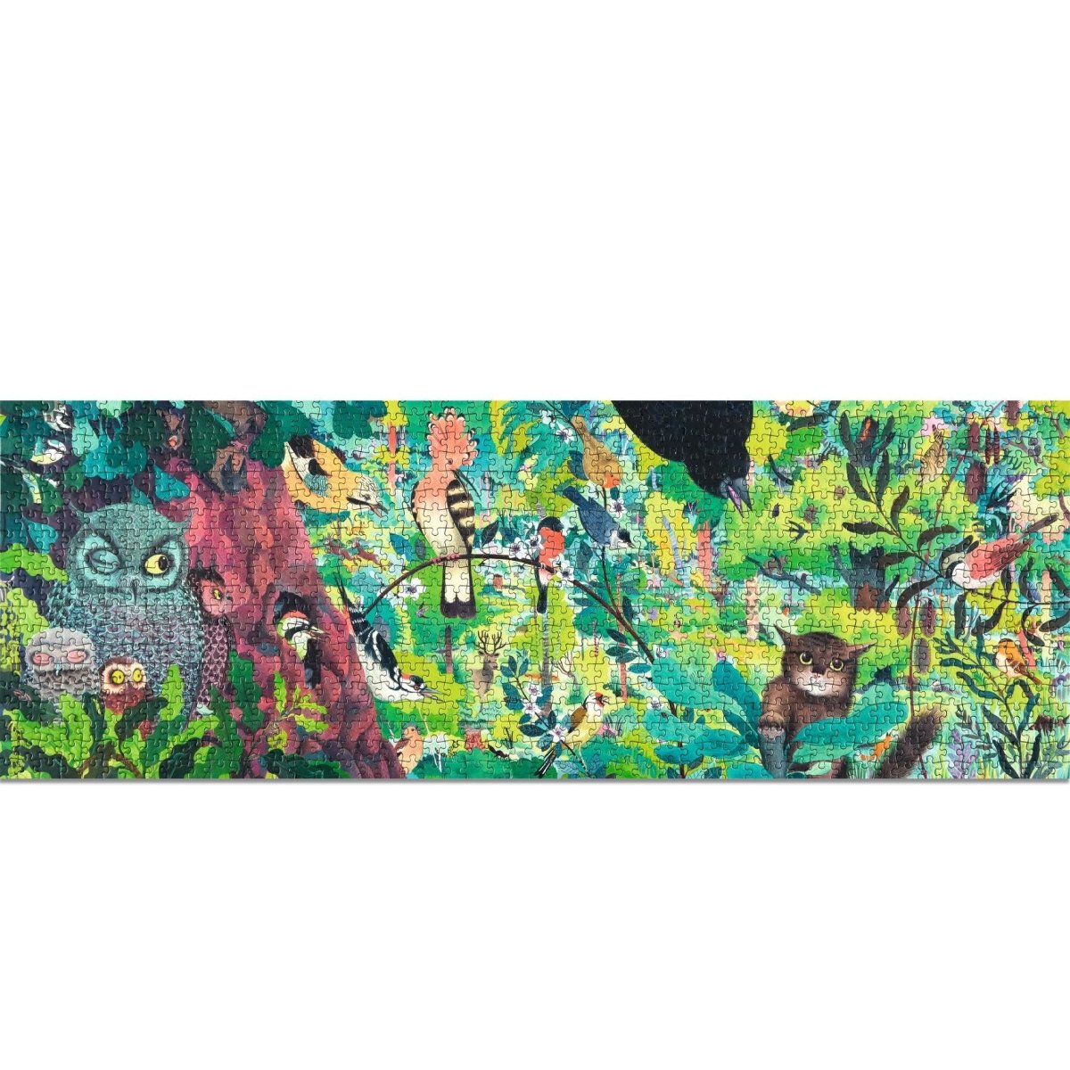 1000 - bitars pussel - Ugglor och fåglar - Väderstads Leksaker