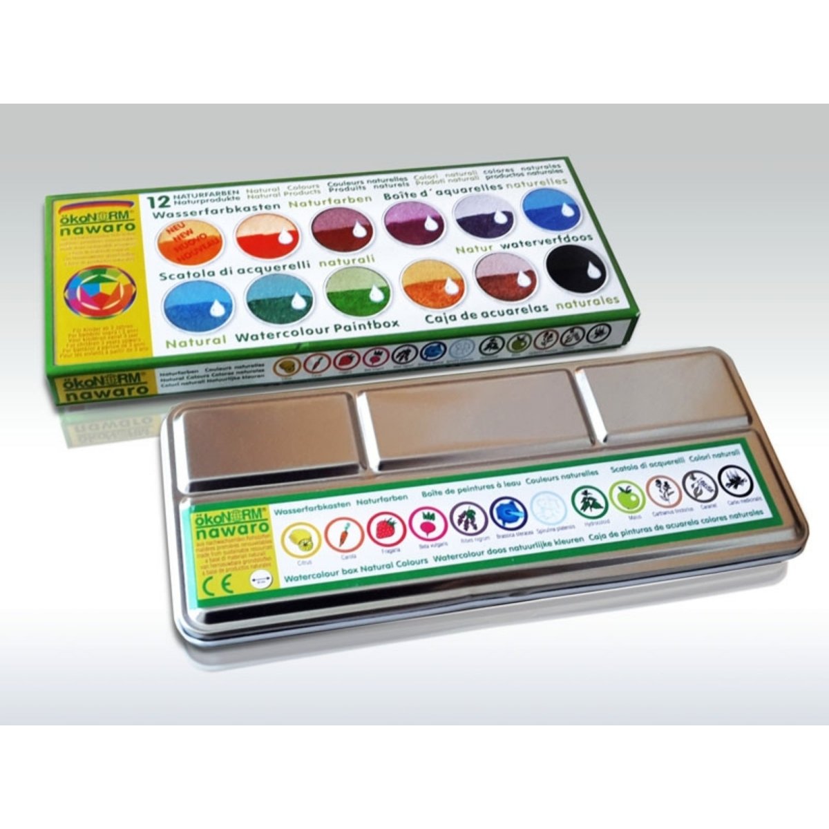 Naturliga växtbaserade vattenfärger - Väderstads Leksaker