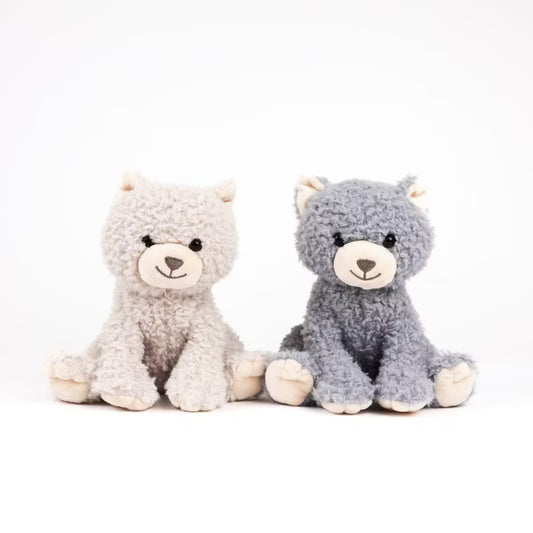 2 för 1! Ekologisk gosig kattduo för trygg och kramgo lek