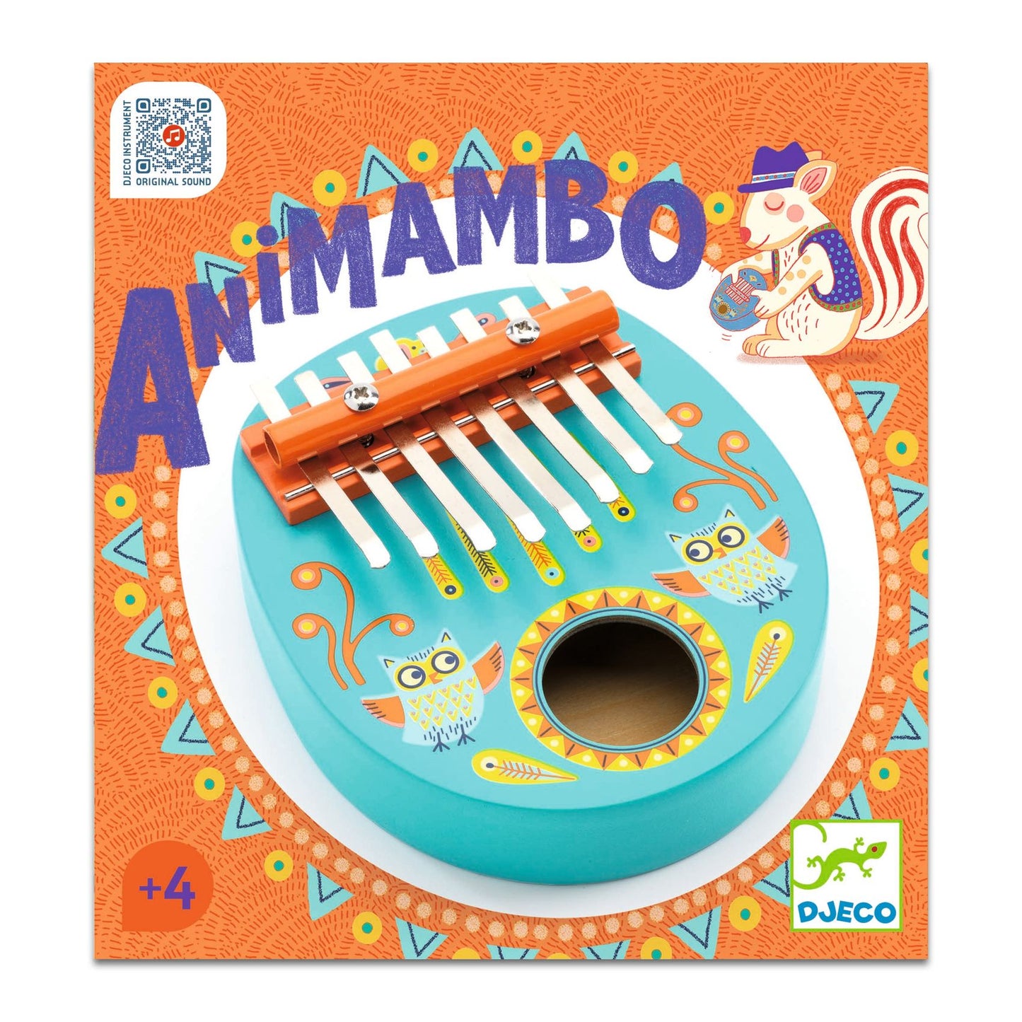 Kalimba – tumminstrument från Afrika, från 4 år