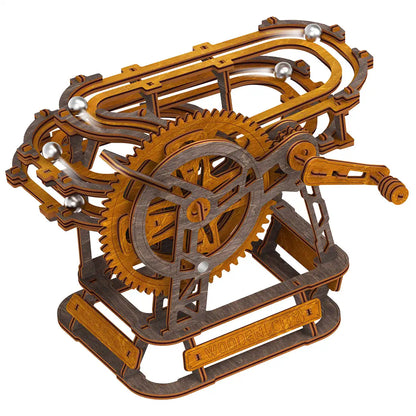 3D-modell i trä – Mekanisk kulbana Mini, svårighetsnivå 3/5, från 14 år