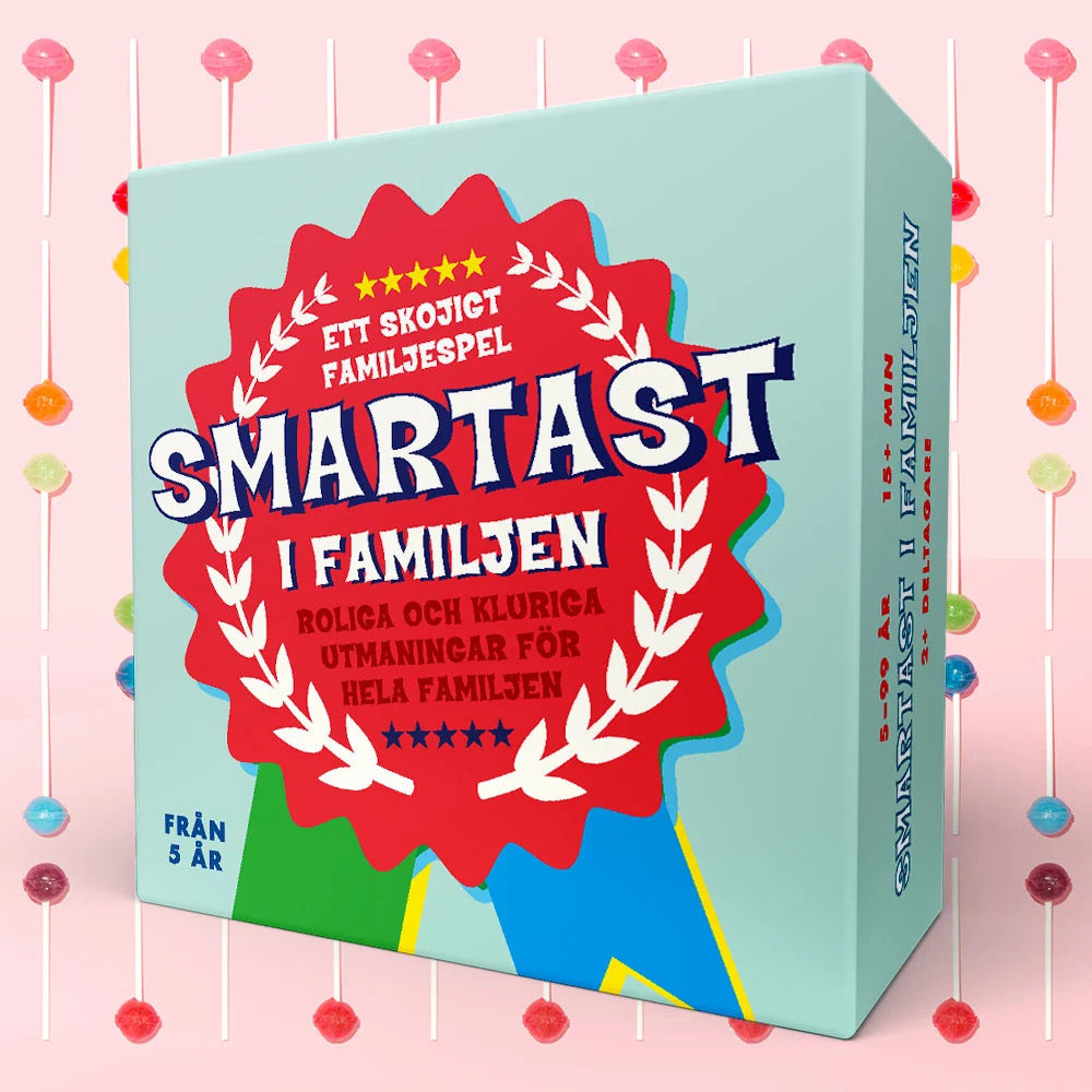 Vem är smartast i familjen? – 95 utmaningar och lekar