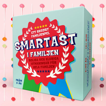 Vem är smartast i familjen? – 95 utmaningar och lekar