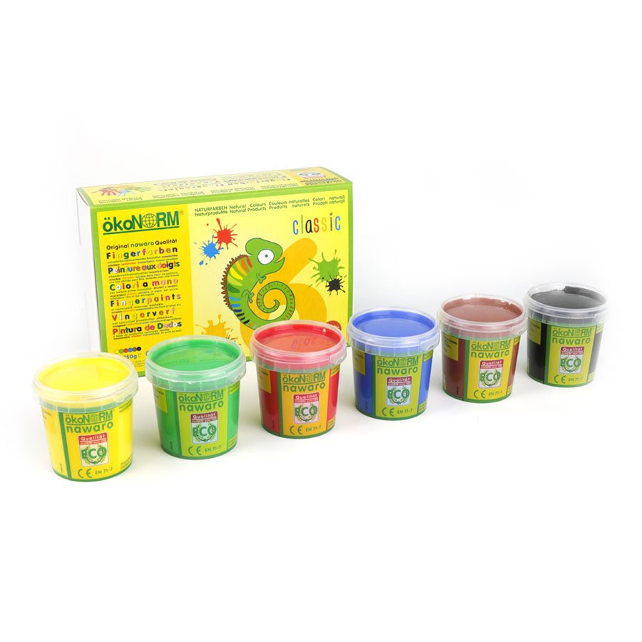 Giftfri lufttorkande lera – 6 klassiska färger, från 3 år - Väderstads Leksaker