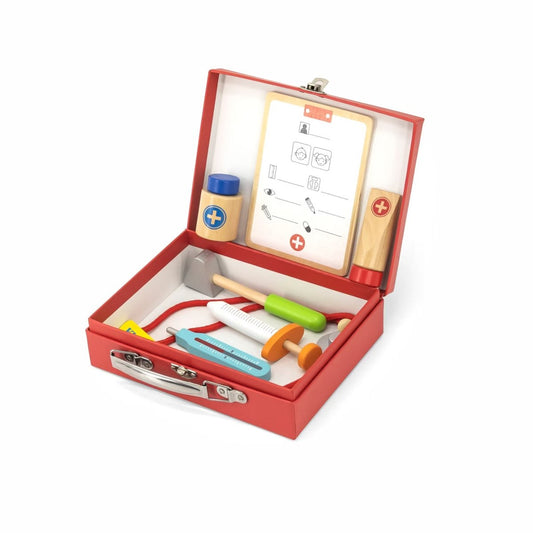 Hållbar doktorsväska i trä - Väderstads Leksaker