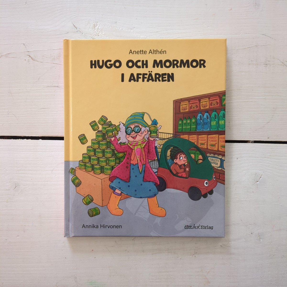 Hugo och Mormor - Böcker med lokal anknytning - Väderstads Leksaker