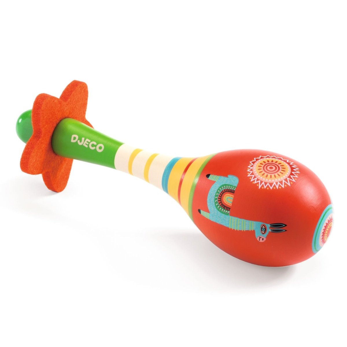Maracas i trä – Greppvänligt instrument för +1 år - Väderstads Leksaker