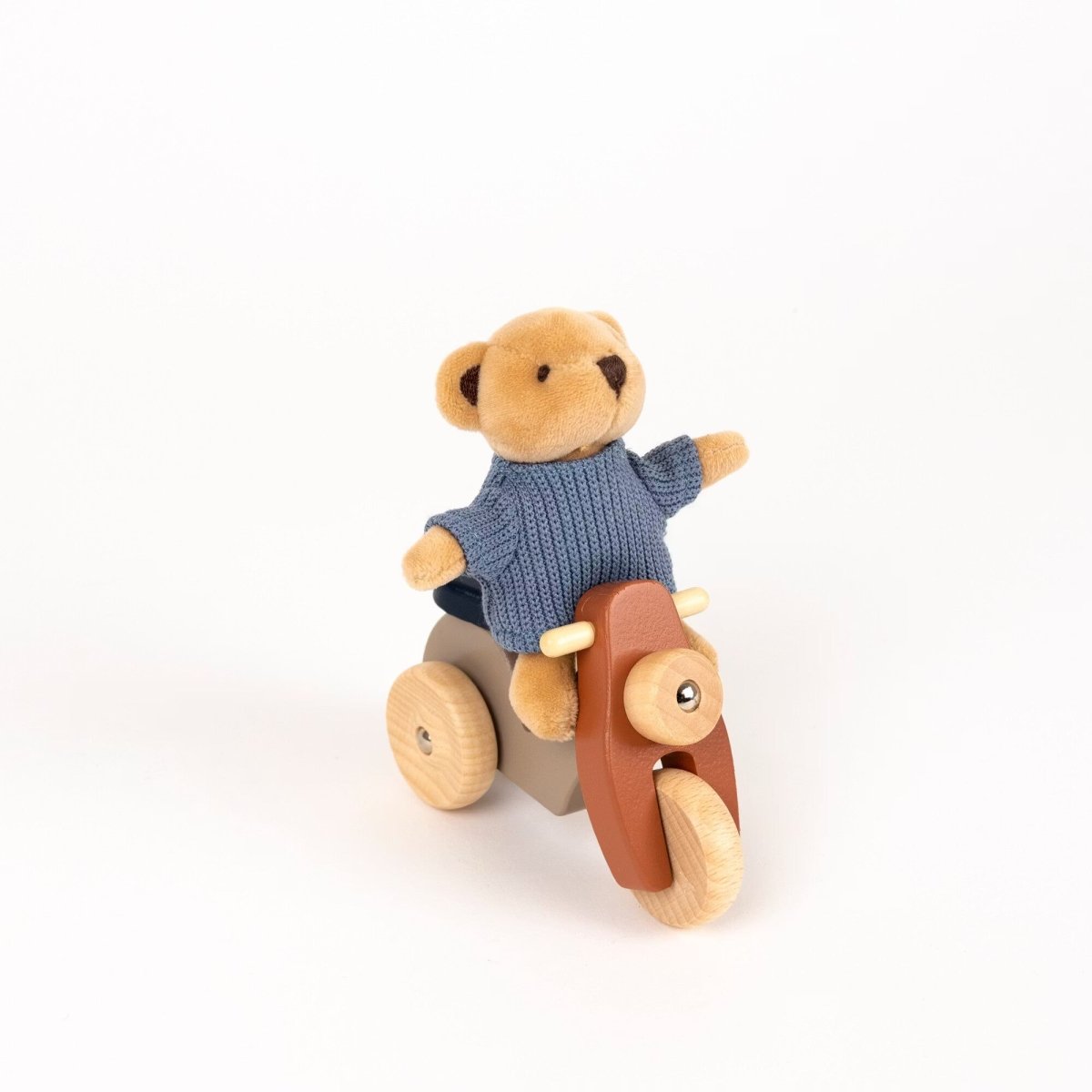 Nalle på scooter – Minifriends - Väderstads Leksaker