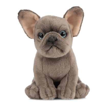 Naturtrogen mjukisvalp – Fransk bulldogg, 19 cm - Väderstads Leksaker