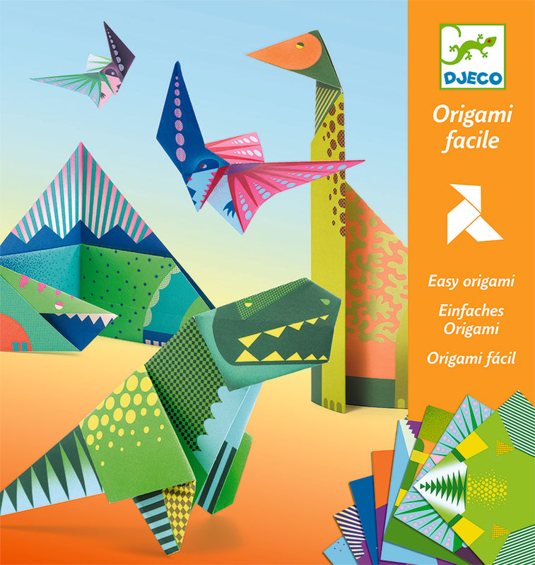 Vackert Origamiset - Dinosaurier - Väderstads Leksaker