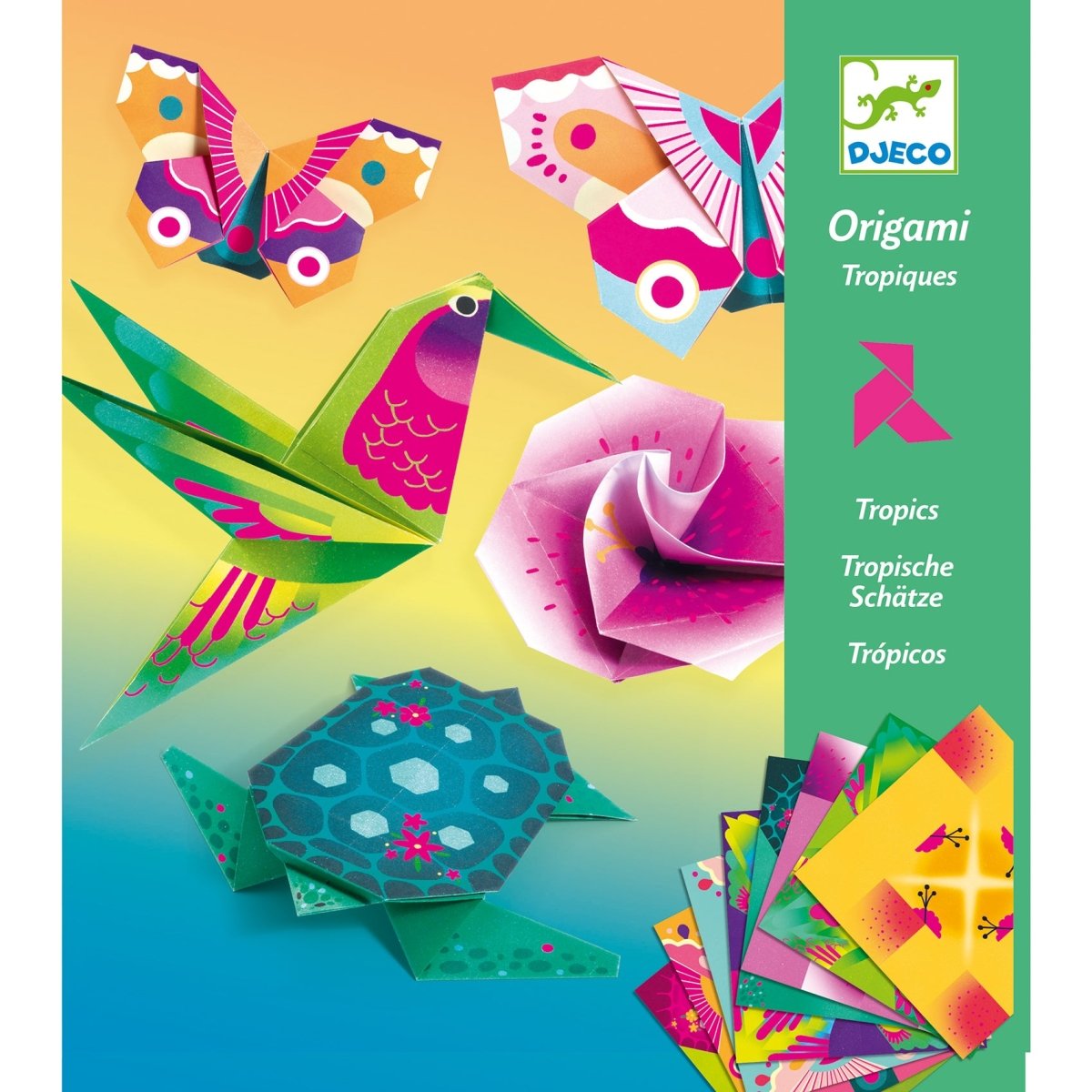 Origamiset - Tropiker - Väderstads Leksaker