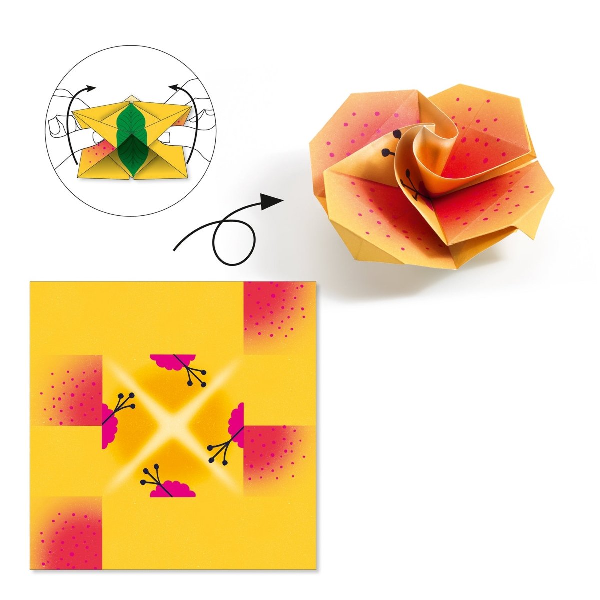 Origamiset - Tropiker - Väderstads Leksaker
