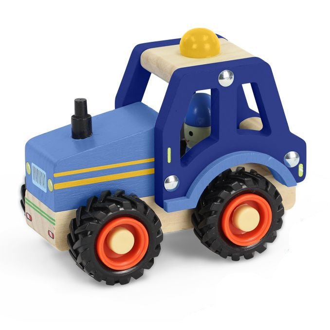 Rolig traktor i trä - Väderstads Leksaker