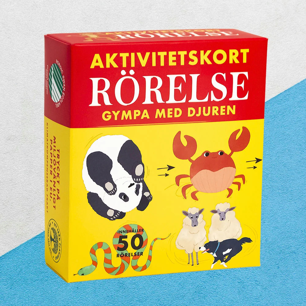 Gympa med djuren – aktivitetsspel med 50 övningar