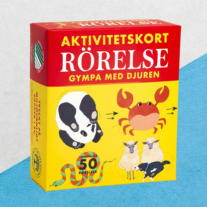 Gympa med djuren – aktivitetsspel med 50 övningar