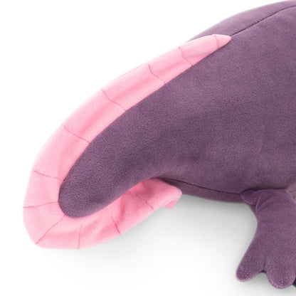 Stor axolotl i lila – Återvunna material - Väderstads Leksaker