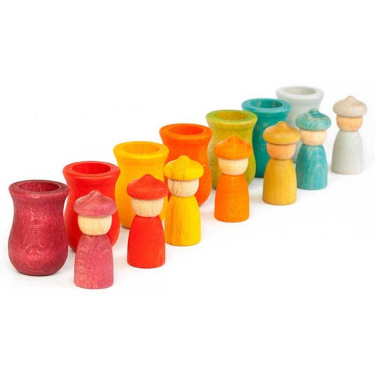 Träfigurer i koppar - Väderstads Leksaker